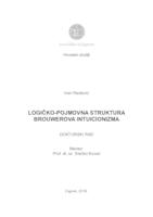 Logičko pojmovna struktura Brouwerova intuicionizama