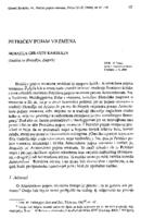 Petrićev pojam vremena