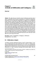 prikaz prve stranice dokumenta Aristotle on deliberation and contingency