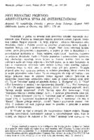 prikaz prve stranice dokumenta Prvi hrvatski prijevod Aristotelova spisa De interpretatione