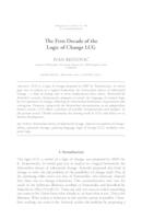 prikaz prve stranice dokumenta The First Decade of the Logic of Change LCG