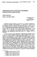 prikaz prve stranice dokumenta Zimmermannova noetička polemika s Hijacintom Boškovićem