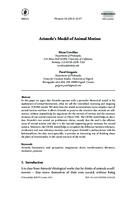prikaz prve stranice dokumenta Aristotle’s Model of Animal Motion