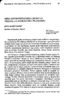 prikaz prve stranice dokumenta Neka interpretacijska sporenja vezana uz renesansnu filozofiju
