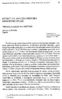 prikaz prve stranice dokumenta Petrićeva analiza principa prirodnih stvari