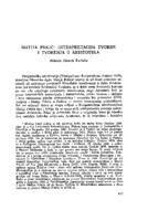 prikaz prve stranice dokumenta Matija Frkić: Interpretacija tvorbe i tvorenja u Aristotela