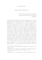 prikaz prve stranice dokumenta Ekstase der Vernunft