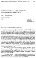 prikaz prve stranice dokumenta Ispravci i dopune uz bibliografiju Ruđera Josipa Boškovića (1)